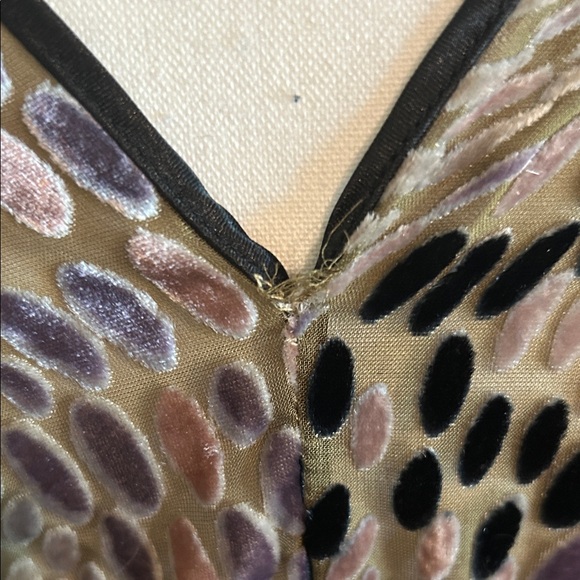 Sheer Velvet Kimono Cardigan - Picture 5 of 5